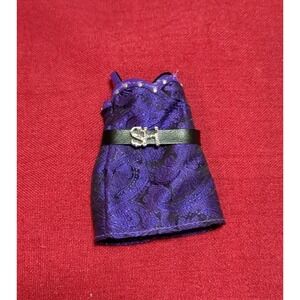Shadow High Rainbow Vision Costume Ball Demi Batista Purple Dress W/‎ Belt